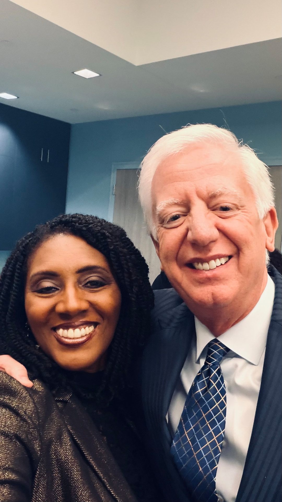DASH Leadership founder with Gordon Hartman at the magazine launch