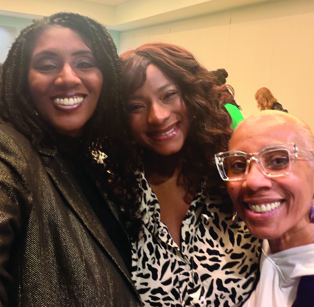 DASH Leadership founder with Venita at the magazine launch